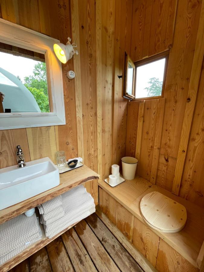 Dome Insolite Lichen Jacuzzi Et Petits-Dejeuners Inclus Gondrin Exterior photo